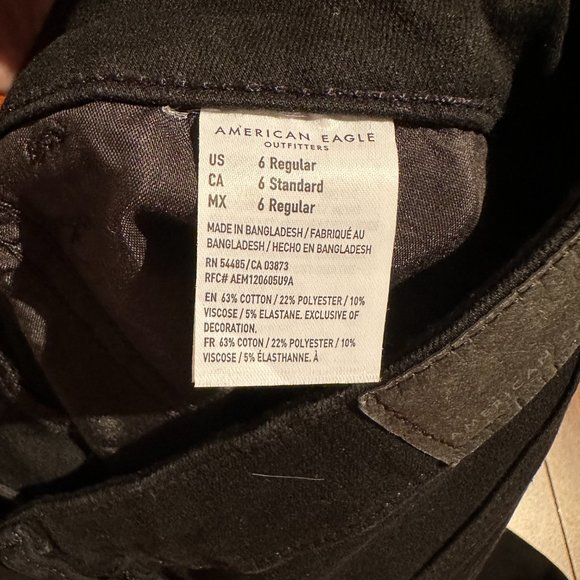 American Eagle Dream Jean - Hi-rise Jegging Crop Size 6 - Picture 7 of 7